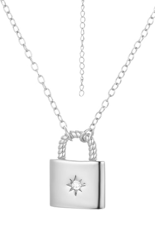 Collar - Plata y circonita