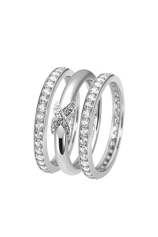 3 anillos - Plata