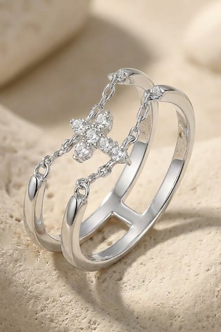 Anillo - Plata y circones