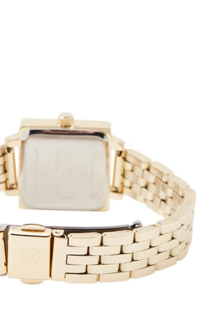Reloj de cuarzo de aleación - Dorado