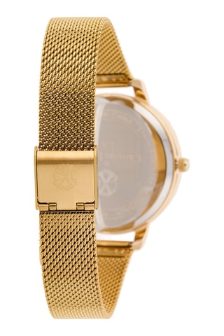 Reloj de cuarzo de metal aleado - Dorado