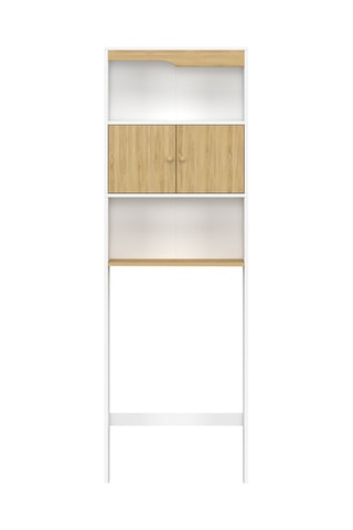 Meuble WC 2 portes - 58 x 19,5 x 178 cm