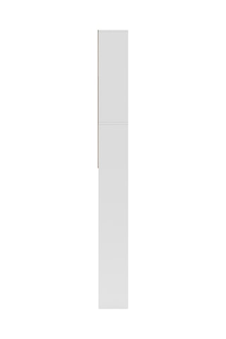 Meuble WC 2 portes - 58 x 19,5 x 178 cm