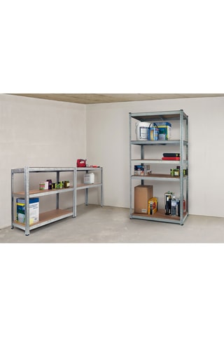 Etagère en acier 5 niveaux spéciale charges lourdes - 40 x 90 x 180 cm