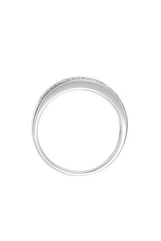 Alliance Joli tour de diamants - Or blanc et diamants