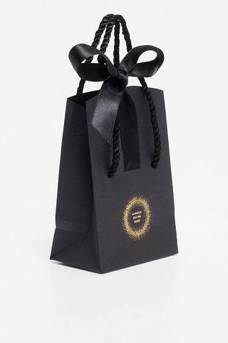 Sac cadeau La marque d'un vrai design - Noir et doré