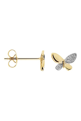 Puces - Or jaune et diamants