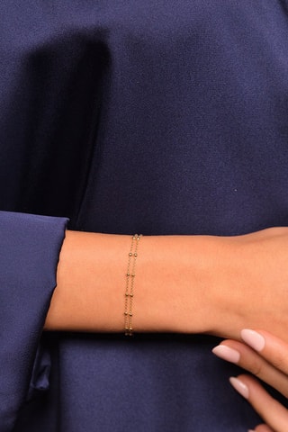Bracelet boules en or - 
Or jaune