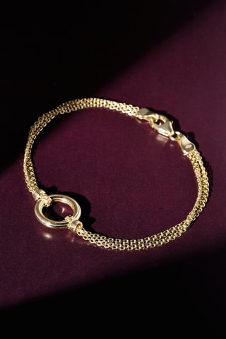 Bracelet Round - Or jaune