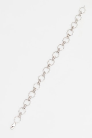 Bracelet rivière Encadenada - Or blanc et diamants