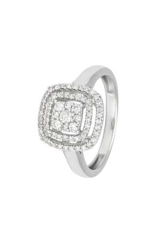 Bague Diamantes Infinitos - Or blanc et diamants