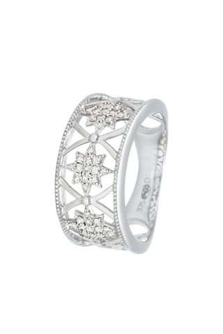 Bague Naïma - Or blanc et diamants