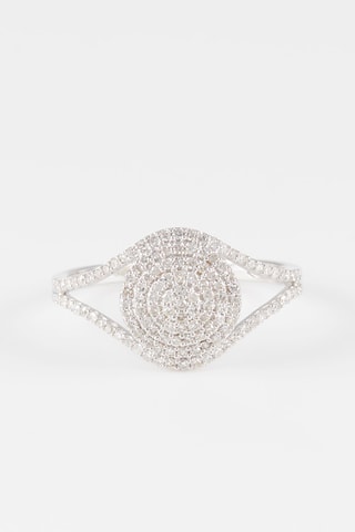 Bague Rhodes - Or blanc et diamants