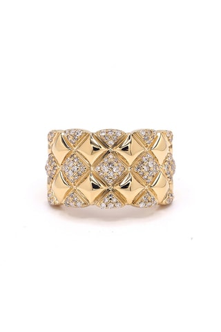 Bague La Royale - Or jaune et diamants