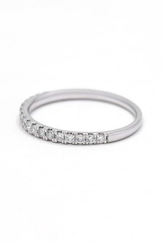 Bague - Or blanc et diamants