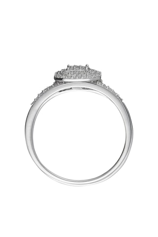 2 bagues Antique - Or blanc et diamants
