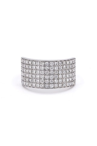 Bague Leina - Or blanc et diamants