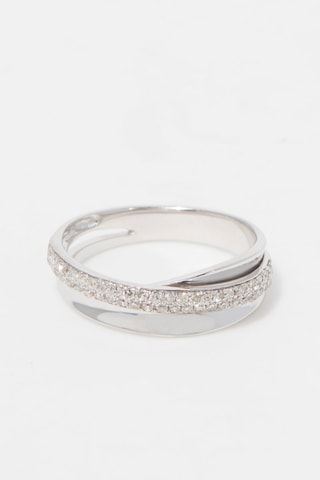 Bague Joli tour de diamants - Or blanc et diamants