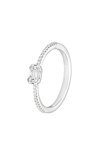 Solitaire Remarquable - Or rose et diamants