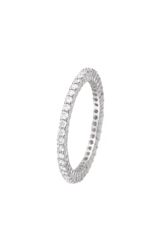 Alliance Mon Tour Complet - Or blanc et diamants