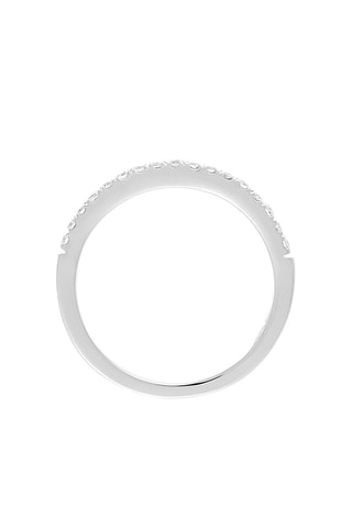 Bague Tour de diamants - Or blanc et diamants
