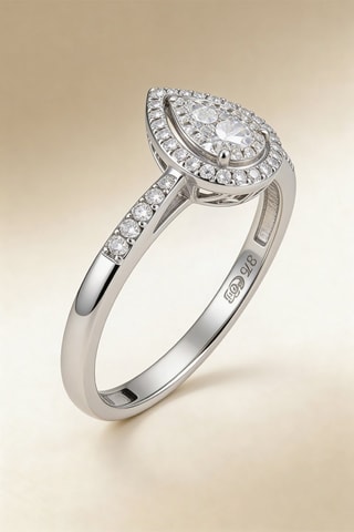 Bague diamants Assa - Or blanc et diamants