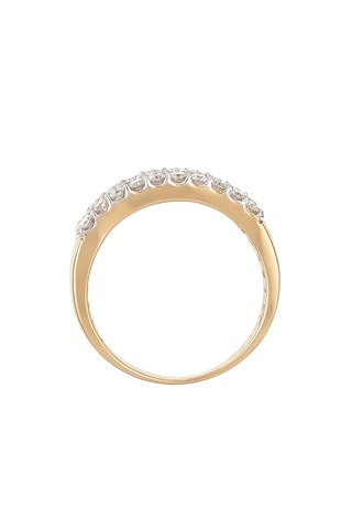 Bague Joli Pavage - Or jaune et diamants