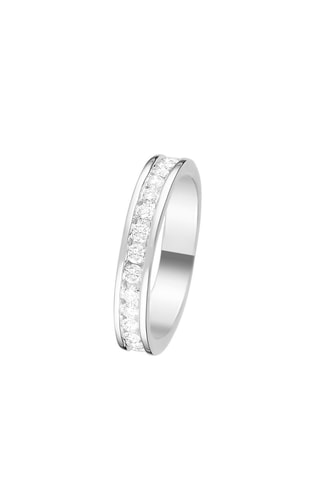 Bague Tour complet Duchesse - Or blanc et diamants