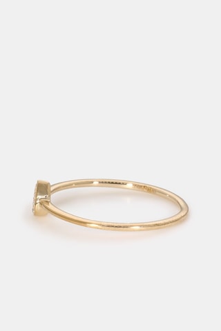 Bague Goutte de lumière - Or jaune et diamants