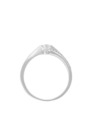 Solitaire Joli Solitaire - Or blanc, diamants et solitaire