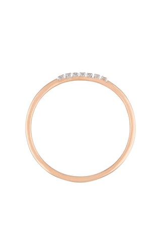 Bague For you - Or rose et diamants