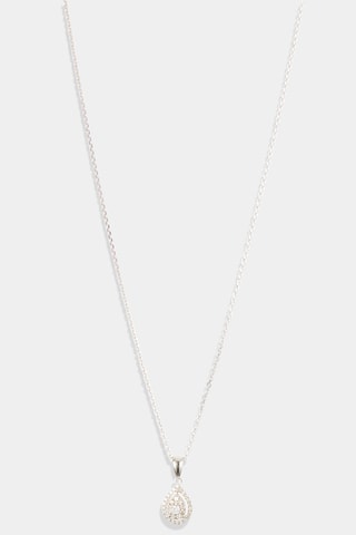 Pendentif Goutte Merveilleuse - Or blanc et diamants