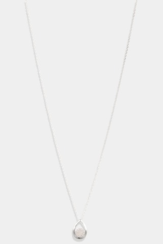 Pendentif Goutte Somptueuse - Or blanc et diamants