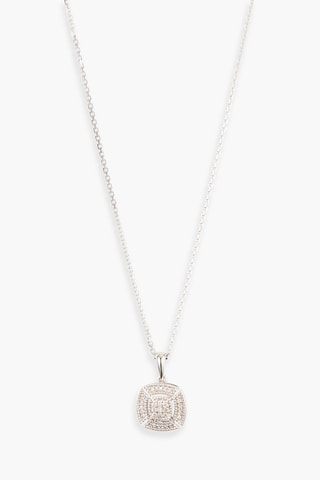 Pendentif Signora - Or blanc et diamants