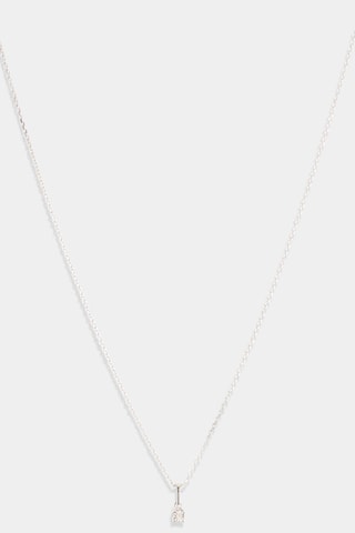 Pendentif Brillantine - Or blanc et diamant
