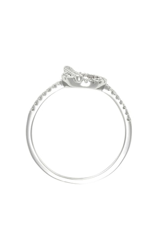 Bague - Or blanc et diamants