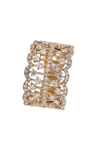 Bague - Or jaune et diamants
