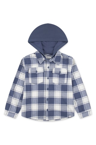Overhemd met Capuchon - Blauw