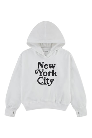 Sweater met Capuchon - Wit