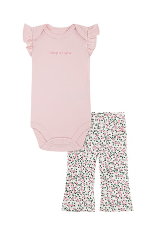 Rompertje en Broek - Roze