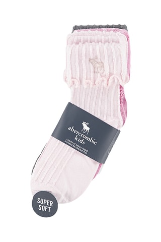 3 Paar Sokken - Roze