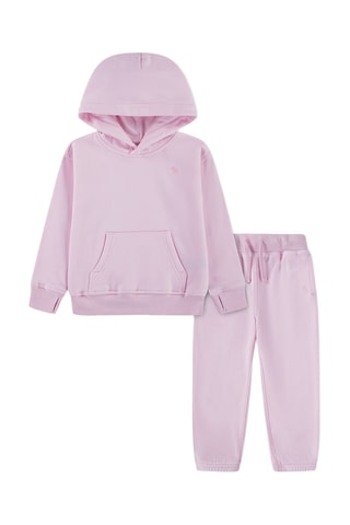 Sweater met Capuchon en Joggingbroek - Roze