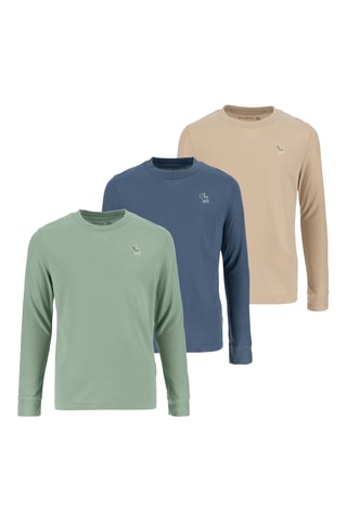 3 T-shirts - Blauw