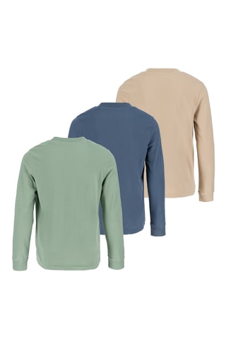 3 T-shirts - Blauw