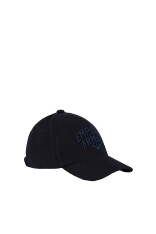 Casquette n laine - Bleu marine