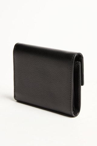 Portefeuille en cuir - Noir - Emporio Armani