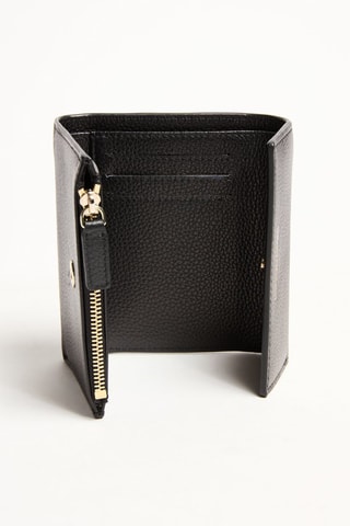 Portefeuille en cuir - Noir - Emporio Armani