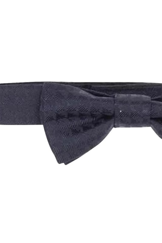 Nœud papillon en soie - Bleu marine - Emporio Armani