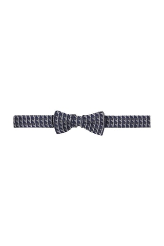 Nœud papillon en soie - Bleu marine