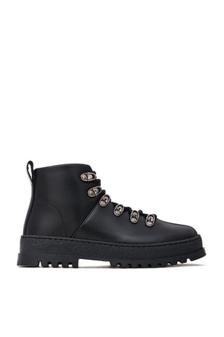 Boots en cuir - Noir - Emporio Armani